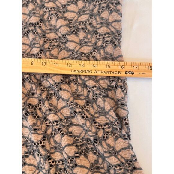 Anthropologie Deletta Lace Overlay Dress sz L EUC Romantic, Elegant, Date night - Picture 11 of 13